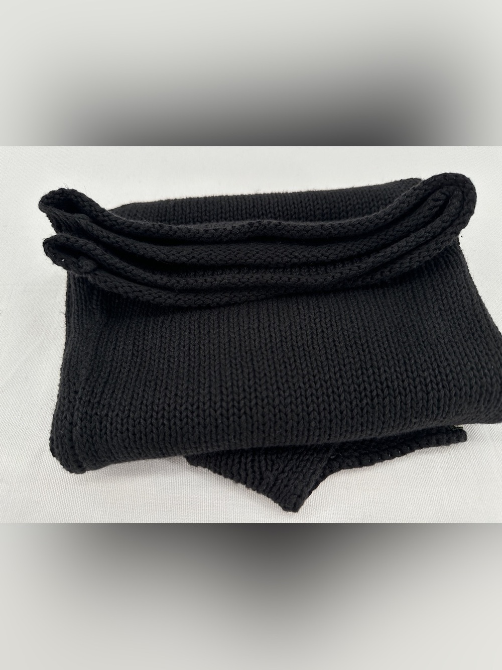 Vintage Eddie Bauer Black Linen Cotton Blend Sleeveless Knit Sweater Tank - Picture 8 of 10